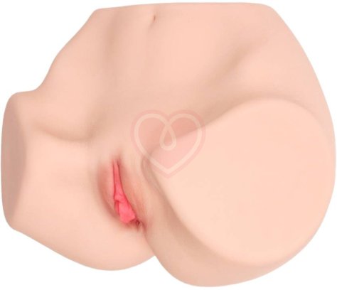 Мастурбатор вагина и анус Kokos Maria Onahole Real Vagina с двойным слоем и вибрацией фото 3