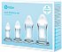 Набор прозрачных стеклянных анальных пробок b-Vibe Anal Dilators Set фото 6