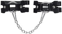 Оковы на ноги из двух ремешков Pecado BDSM черные