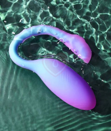 Вибратор Magic Motion Flamingo Max с дистанционным управлением голубой фото 3