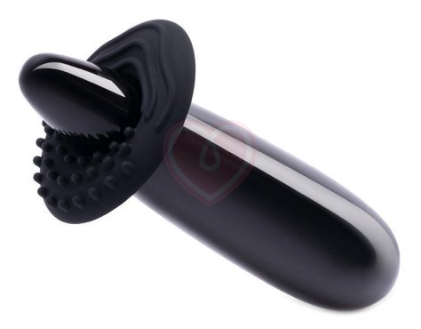 Фаллоимитатор из натурального камня Le Wand Crystal Wand чёрный обсидиан фото 3
