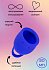 Менструальная чаша Lola Natural Wellness Iris 20 мл синяя фото 3