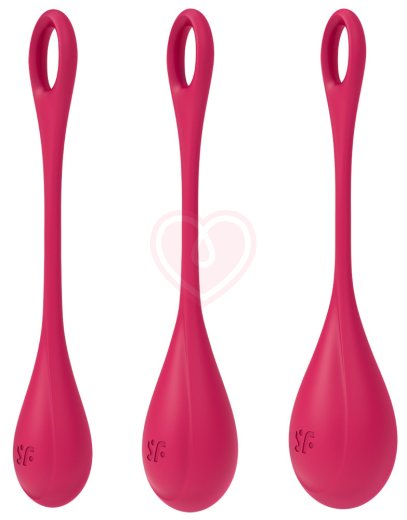 Набор из 3 вагинальных шариков Satisfyer Yoni Power 1 розовый фото 5