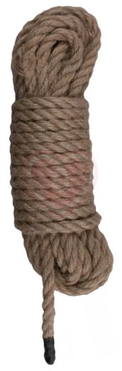 Пеньковая верёвка для бондажа Hemp Bondage Rope 5 метров фото 1