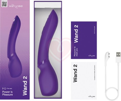 Массажёр We-Vibe Wand 2 фиолетовый фото 4