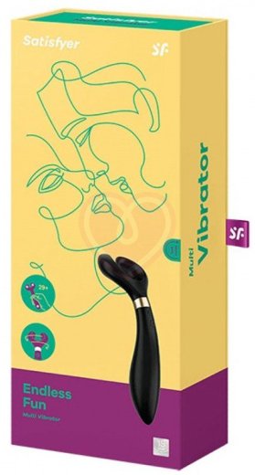 Универсальный вибратор Satisfyer Partner Multifun 3 Endless Fun чёрный фото 3