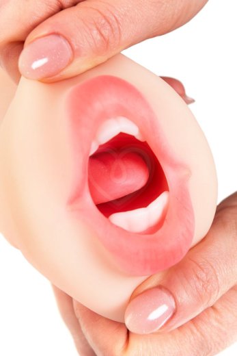 Мастурбатор-ротик с зубами язычком и вагиной Juicy Pussy by Toyfa Pretty Mouth фото 5