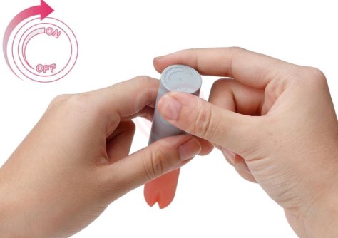 Минивибратор в виде помады Tenga Iroha Stick коралловый фото 4