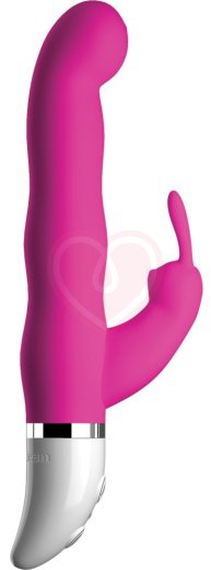 Вибратор Crush Sweetie с клиторальным стимулятором розовый фото 1