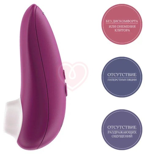 Вакуумный клиторальный стимулятор Womanizer Starlet 3 розовый фото 3