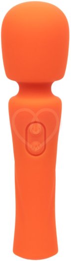Мини-вибромассажёр Stella Liquid Silicone Mini Massager оранжевый фото 1