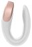 Вибратор для пар Satisfyer Double Love с пультом управления и приложением белый фото 3