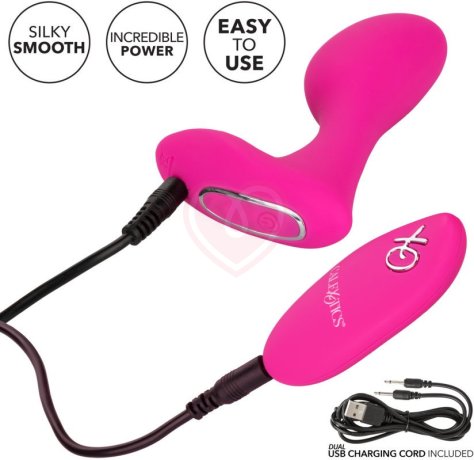 Вибратор G Spot Arouser с пультом розовый фото 4