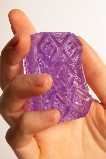 Мини мастурбатор Tenga Uni Amethyst фиолетовый фото 3