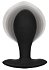 Утяжелённая расширяемая анальная пробка Weighted Silicone Inflatable Plug Large фото 5