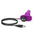 Маленькая анальная вибропробка B-Vibe Novice Plug розовая фото 3