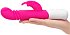 Вибратор-кролик с пульсирующей головкой Slim Shaft Thrusting G-Spot Rabbit розовый фото 5