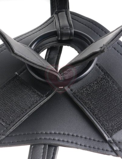 Страпон с реалистичной насадкой Strap-on Harness Cock 20 см фото 5