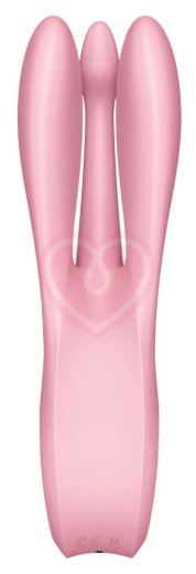 Вибростимулятор Satisfyer Threesome 1 с тремя кончиками розовый фото 5
