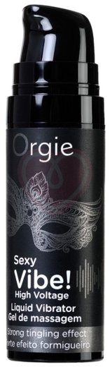 Гель с усиленным эффектом вибрации Orgie Sexy Vibe High Voltage 15 мл фото 2