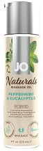 Ароматное массажное масло System Jo Naturals Peppermint & Eucalyptus мята и эвкалипт 120 мл