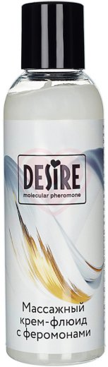 Массажный крем-флюид с феромонами Desire с ароматом ванили и выпечки 150 мл фото 1