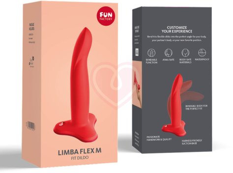 Гибкий фаллоимитатор Fun Factory Limba Flex M фото 2