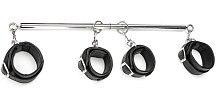 Распорка с фиксаторами Lux Fetish Spreader Bar