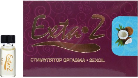 Масло для стимуляции оргазма Exta-Z с кокосом 1,5 мл фото 2