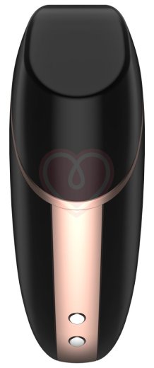 Вакуумный стимулятор с приложением Satisfyer Love Triangle чёрный фото 5