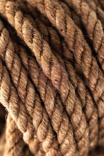 Джутовая веревка для шибари Pecado BDSM 10 метров коричневая фото 2