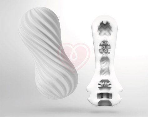 Мастурбатор Tenga FLEX Silky белый фото 2