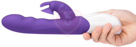 Вибратор-кролик с эффектом всасывания Clitoral Suction Rabbit фиолетовый фото 4