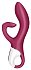 Вибратор Satisfyer Embrace Me с тройным клиторальным стимулятором бордовый фото 2