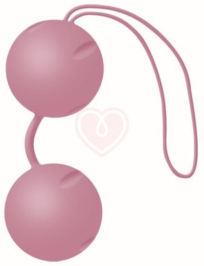 Вагинальные шарики Joyballs Trend матовые розовые фото 1
