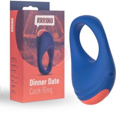 Эрекционное кольцо с вибрацией Rrring Dinner Date фото 5