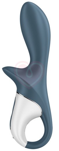 Анальный расширяемый вибратор Satisfyer Air Pump Booty 2 серый фото 1