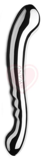 Большой тяжёлый фаллоимитатор из стали Le Wand Contour фото 1