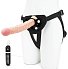 Страпон с вибрацией Lux Fetish Realistic Vibrating Dildo 21 см фото 1