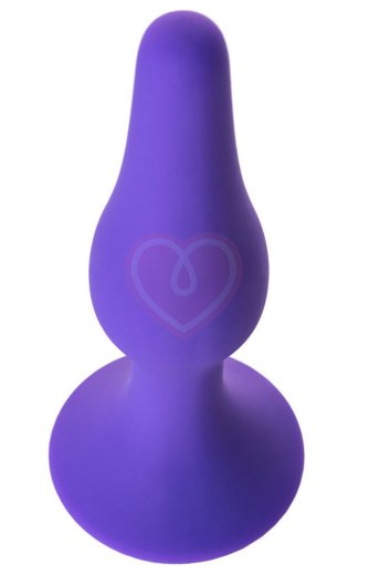 Силиконовая анальная пробка ToyFa A-Toys малая фиолетовая фото 5