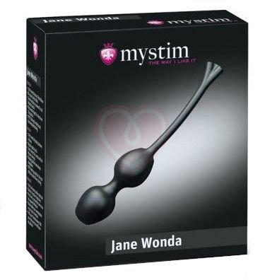 Вагинальные шарики с миостимуляцией Mystim Geisha Balls Duo Jane Wonda фото 2
