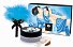 Массажная пудра с перышком Shunga Kissable Massage Powder Кокосовое волнение фото 1