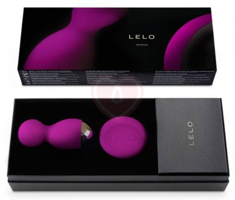 Вагинальные шарики LELO Hula SenseMotion лиловые фото 2