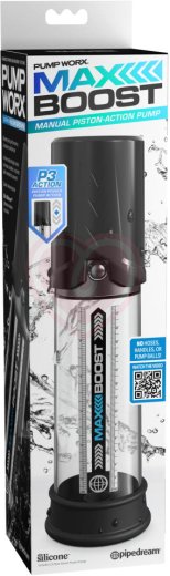 Вакуумная помпа Pump Worx Max Boost чёрная фото 4