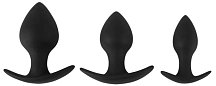 Набор анальных пробок Black Velvets Anal Trainer Set