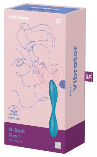 Гибкий вибратор Satisfyer G-Spot Flex 1 голубой фото 5