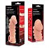 Насадка с бугорками и отверстием для мошонки Kokos Cock Sleeve CS008-L фото 2
