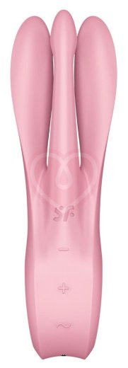 Вибростимулятор Satisfyer Threesome 1 с тремя кончиками розовый фото 1