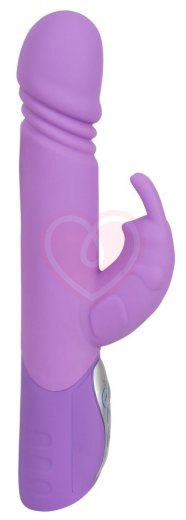 Вибратор с пульсацией и стимуляцией клитора Sweet Smile Push Vibrator фото 3