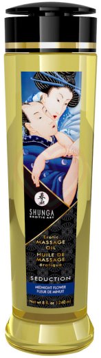 Массажное масло Shunga Seduction c цветочно-фруктовым ароматом 240 мл фото 1